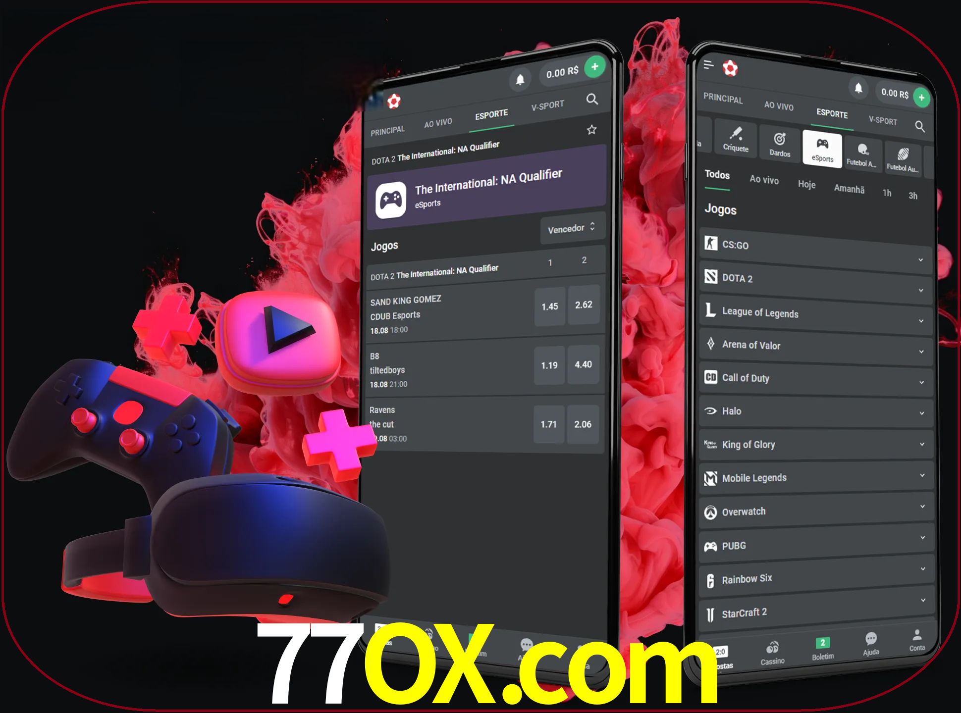 Para ter a aplicação móvel 77ox no seu smartphone, basta descarregar o ficheiro apk e seguir as instruções.
