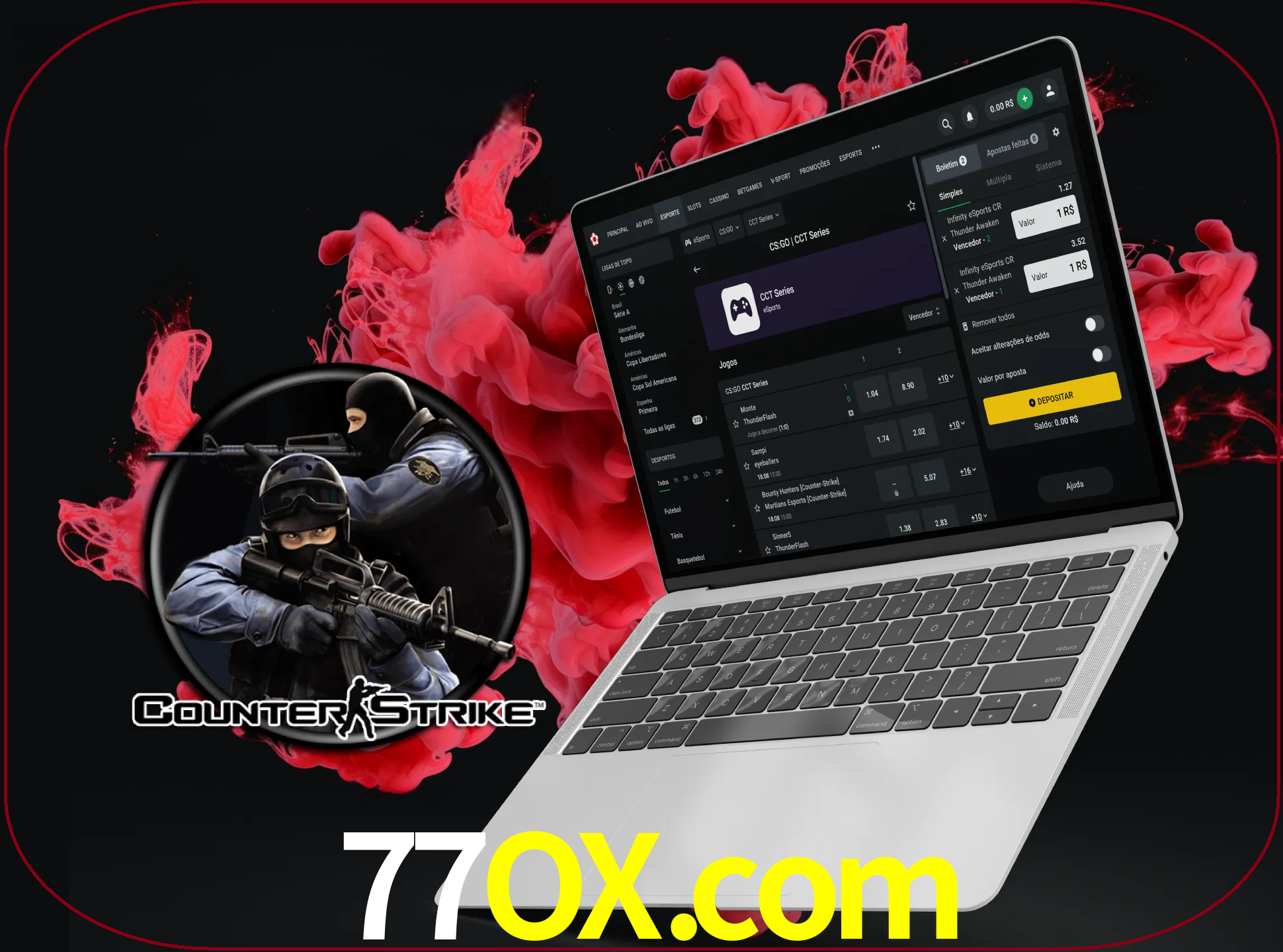Um grande número de jogos irá agradar aos fãs deste jogo de tiro no sítio Web e na aplicação da empresa 77ox.